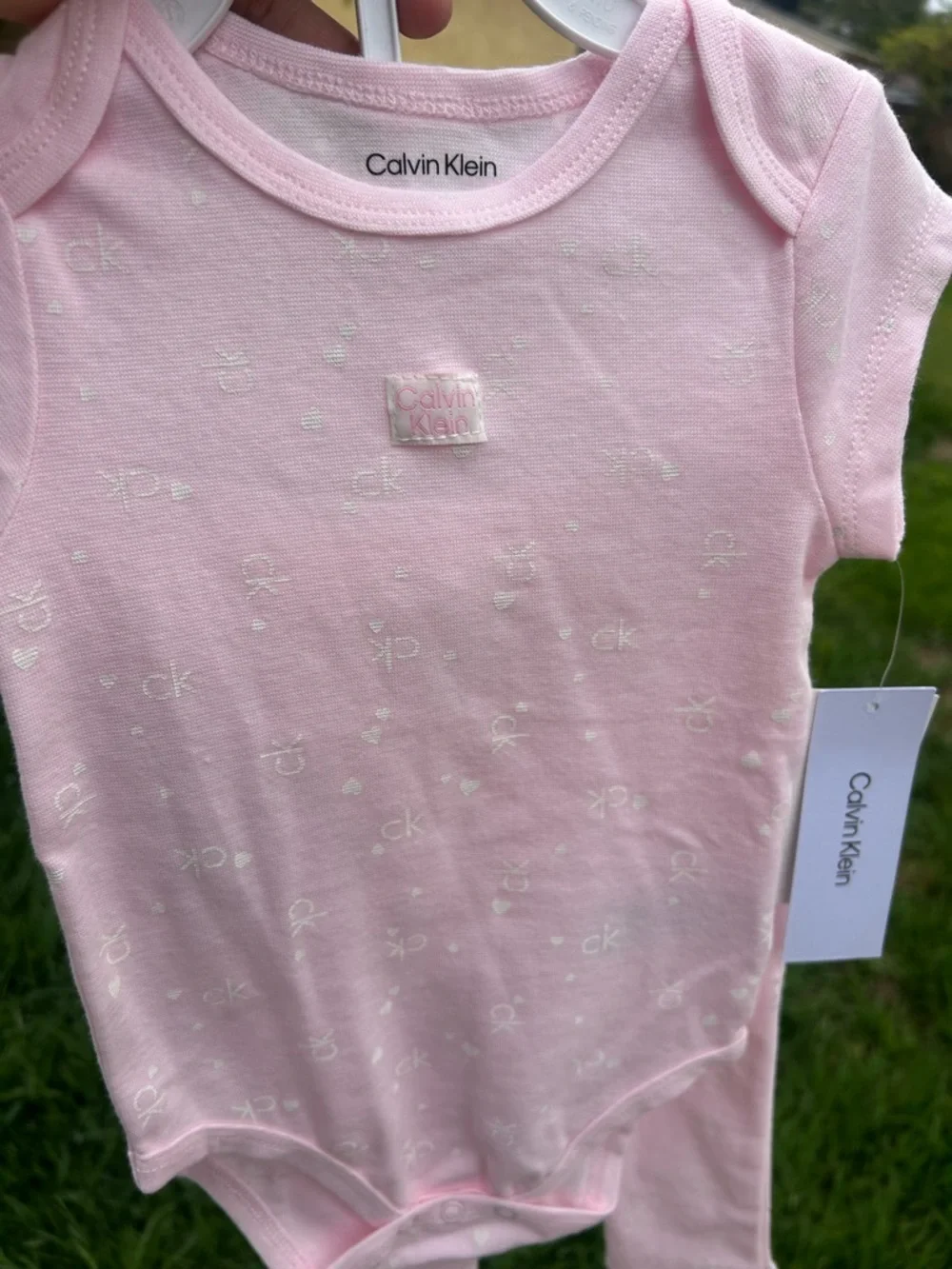 Calvin Klein soft pink